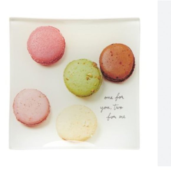 Kate Spade Snap Happy Macarons Plate dish nwt - Picture 1 of 10
